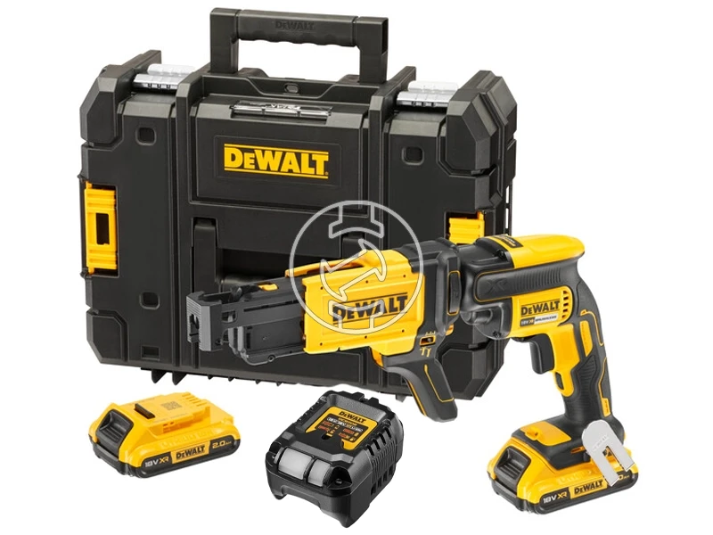 DeWalt DCF620D2K-QW akkus csavarbehajtó mélységütközõvel 18 V | Szénkefementes | 2 x 2 Ah akku + töltõ | TSTAK kofferben