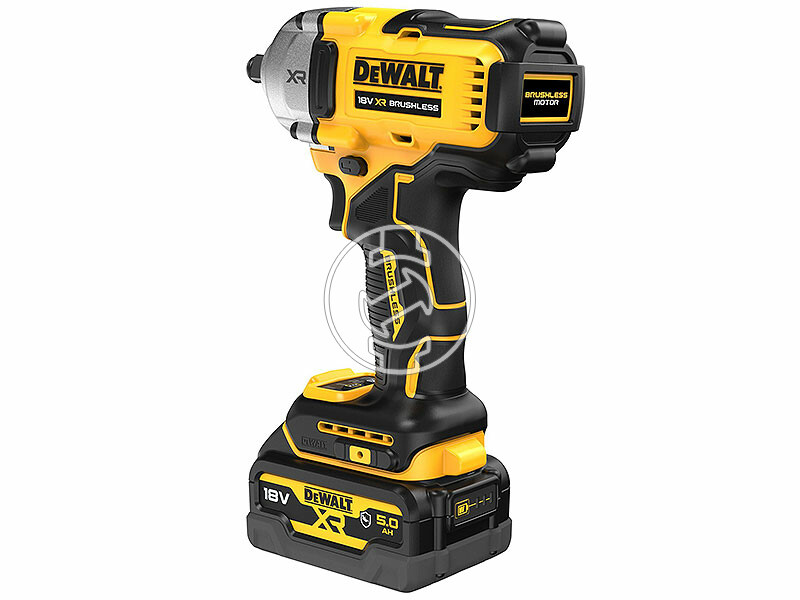 DeWalt DCF891P2G-QW akkus ütvecsavarozó 18 V | 812 Nm | 1/2 inch | Szénkefementes | 2 x 5 Ah akku + töltő | Kofferben