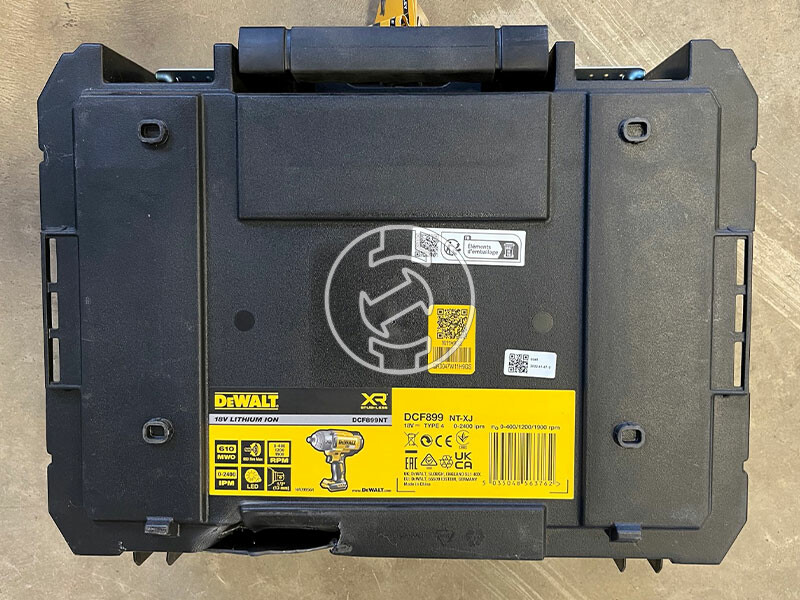 DeWalt DCF899NT-XJ akkus ütvecsavarozó 18 V | 400 Nm/950 Nm | 1/2 inch | Szénkefementes | Akku és töltő nélkül | TSTAK kofferben
