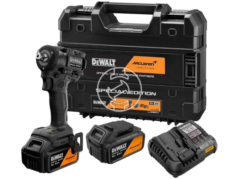 Kép: DeWalt DCF92MP2T-QW McLaren akkus utvefuro-csavarozo 12 inch 2 x 5 Ah akku  tolto_0.webp