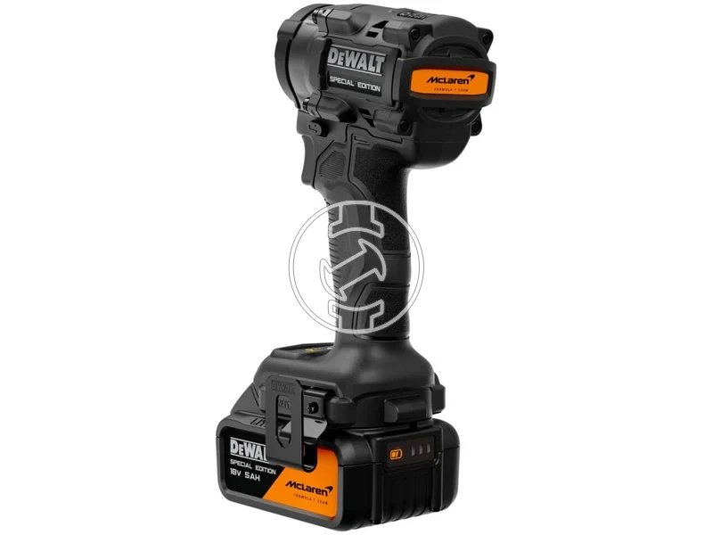 Kép: DeWalt DCF92MP2T-QW McLaren akkus utvefuro-csavarozo 12 inch 2 x 5 Ah akku  tolto_5.webp