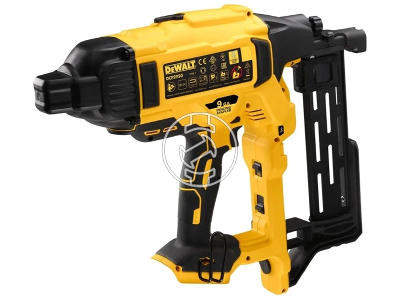 DeWalt DCFS950N-XJ akkus kerítés kapcsozó 18 V | 38 - 50 mm | Kapocs szélesség 12,3 mm | Szénkefementes | Akku és töltő nélkül | Kartondobozban