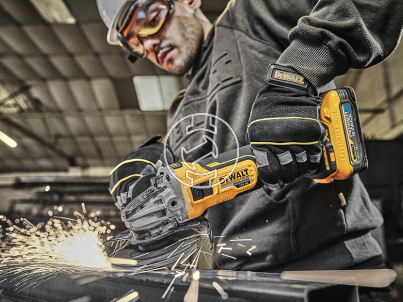 DeWalt DCG409H2T-QW akkus sarokcsiszoló 2x5Ah, TSTAK