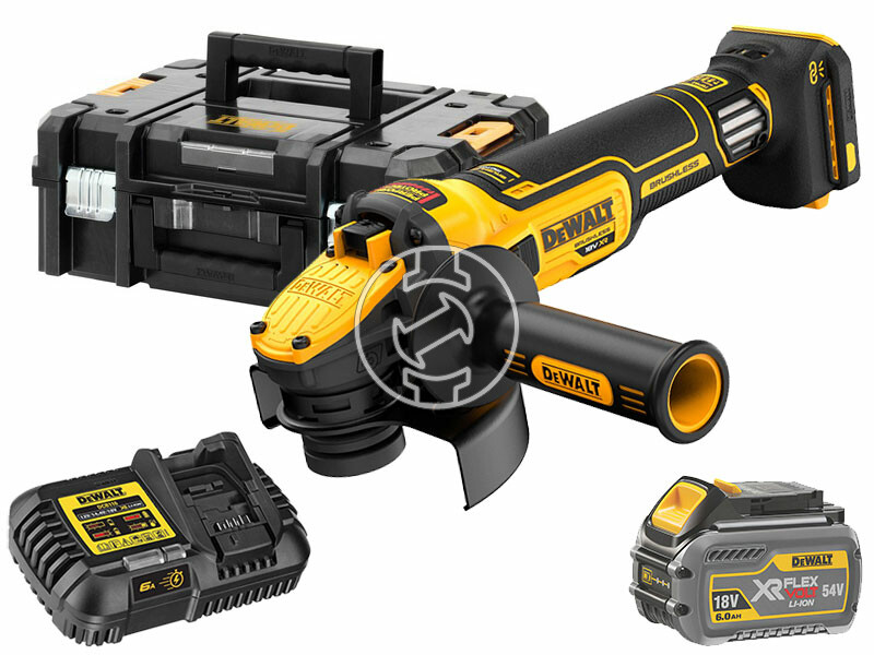 DeWalt DCG409VST1-QW akkus sarokcsiszoló TSTAK kofferben
