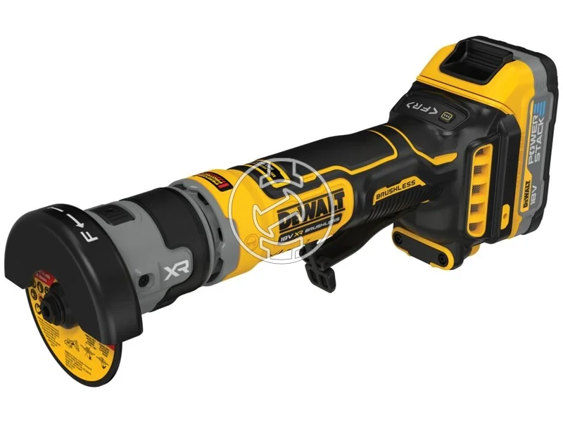 Kép: DeWalt DCG430E2T-QW akkus sarokcsiszolo 2 1.7 AH  tolto_1.webp