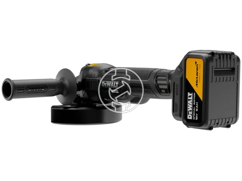 Kép: DeWalt DCG45MP2T-QW McLaren akkus sarokcsiszolo 125 mm 2 x 5 Ah akku  tolto_2.webp