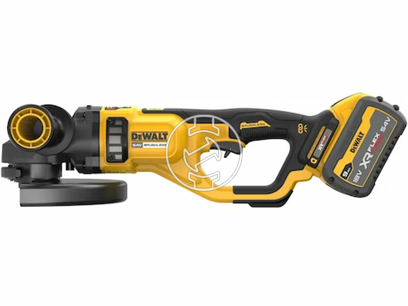 DeWalt DCG460X2-QW akkus sarokcsiszoló 230 mm + 2 x 9 Ah + Koffer