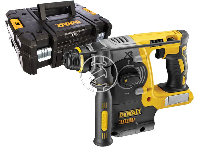 DeWalt DCH273NT-XJ akkus fúró-vésőkalapács 18 V | 2,1 J | Betonban 24 mm | 2,5 kg | Szénkefementes | Akku és töltő nélkül | Kofferben