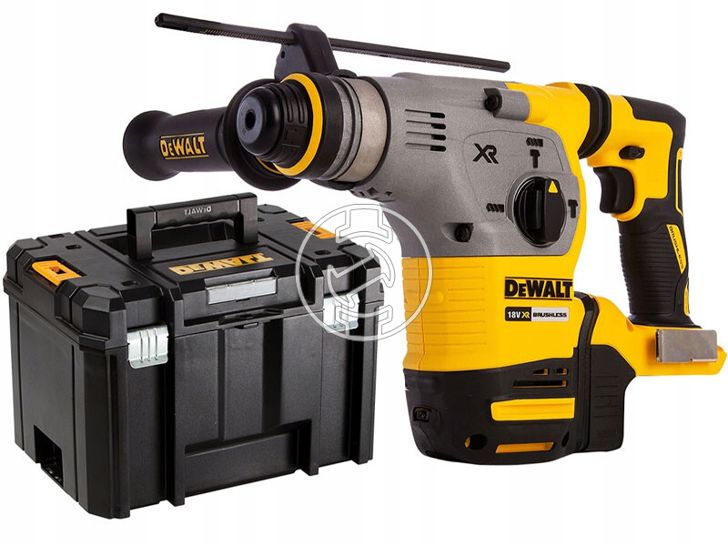 DeWalt DCH283NT-XJ akkus fúró-vésőkalapács 18 V | 2,8 J | Betonban 26 mm | 4,2 kg | Szénkefementes | Akku és töltő nélkül | TSTAK kofferben