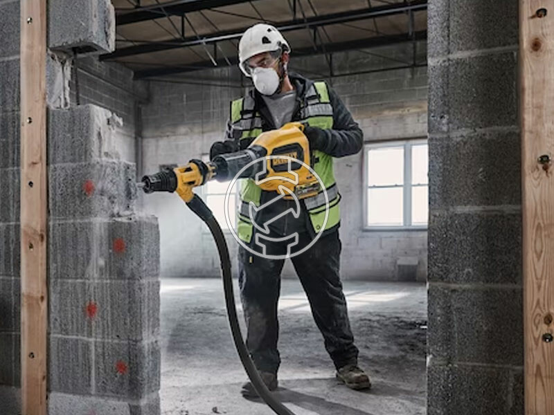 DeWalt DCH911NK-XJ akkus vésőkalapács 54v XR Flexvolt SDS-Max kofferben