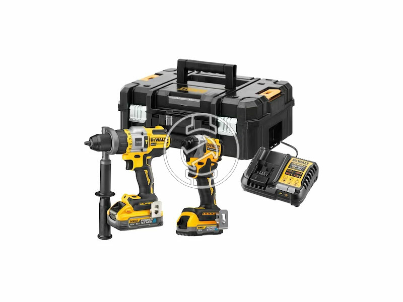 DeWalt DCK2052H1E1T-QW gépcsomag DCD999/DCF850, 5Ah+1,7Ah, TSTAK