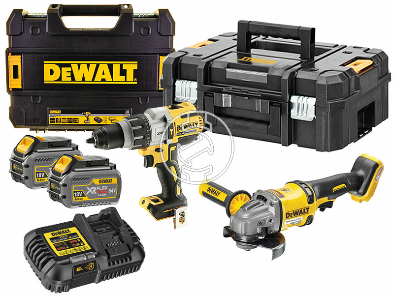 DeWalt DCK2055T2T-QW 54V Flexvolt 2 gépes akkus szett