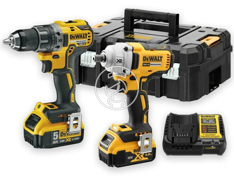 DeWalt DCK2077P2T-QW gépcsomag TSTAK kofferben