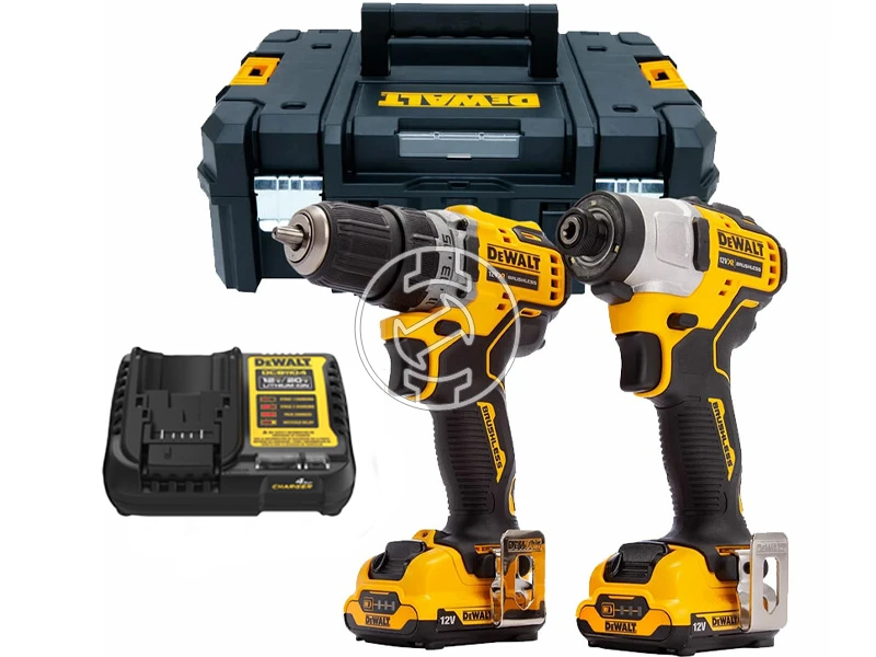 DeWalt DCK2110L2T-QW gépcsomag TSTAK kofferben