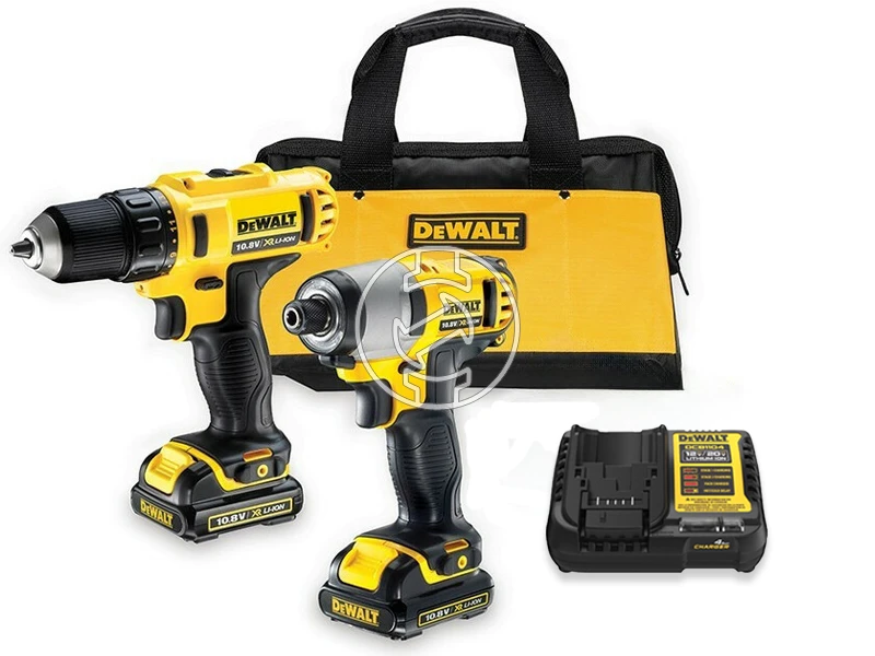 DeWalt DCK211C2-QW gépcsomag Kartondobozban