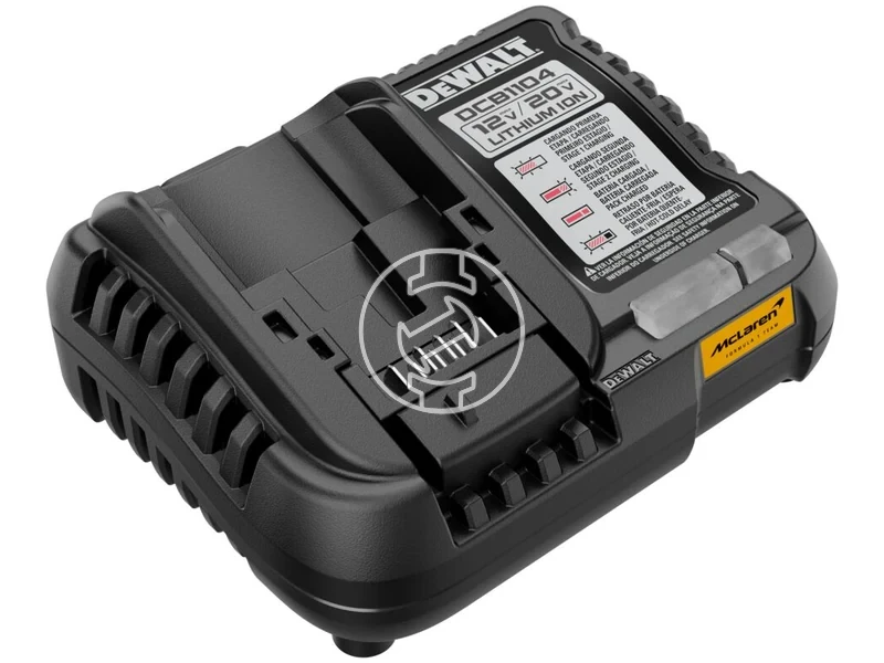 Kép: DeWalt DCK2222MP2T-QW McLaren akkus gep szett DCF86M  DCD86M 2 x 5 Ah akku  tolto_6.webp