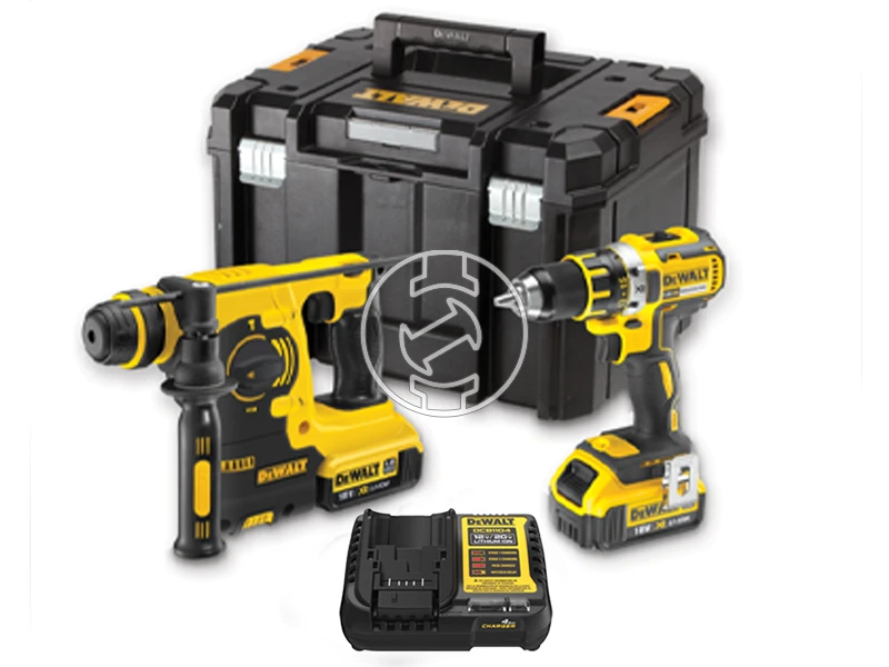 DeWalt DCK273M2T-QW gépcsomag TSTAK kofferben
