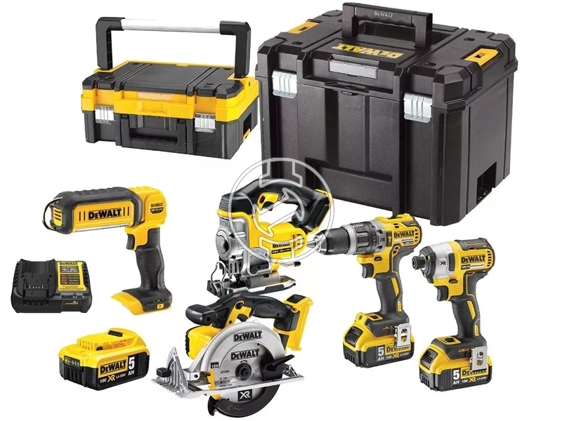 DeWalt DCK551P3T-QW gépcsomag TSTAK kofferben