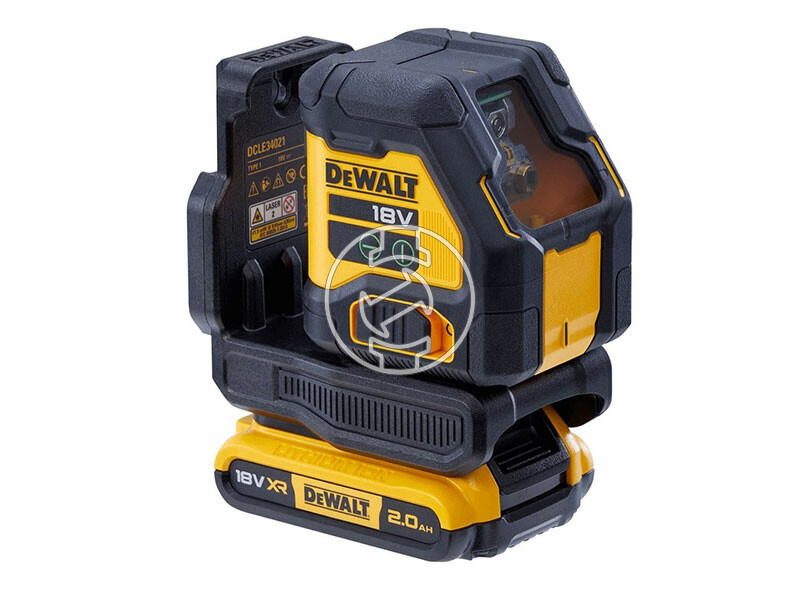 DeWalt DCLE34021D1-QW vonallézer 1x2Ah