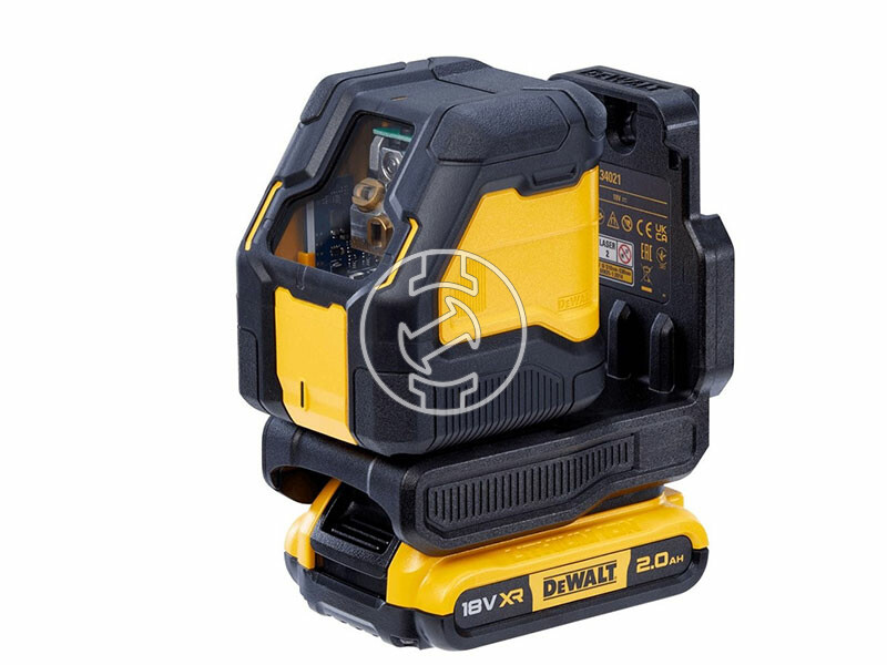 DeWalt DCLE34021D1-QW vonallézer 1x2Ah