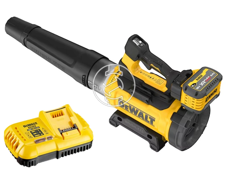 DeWalt DCMBL777X1-QW akkus lombfúvó 54 V | 258 m/s | Szénkefementes | 1 x 9 Ah akku + töltő | Kartondobozban