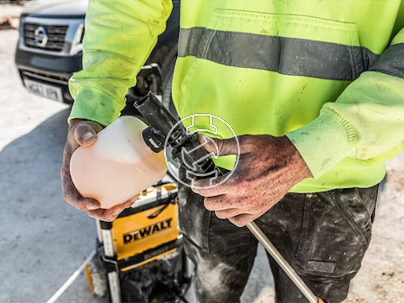 DeWalt DCMPW1600N 2x18V 1600PSI/110BAR akkus magasnyomású mosó