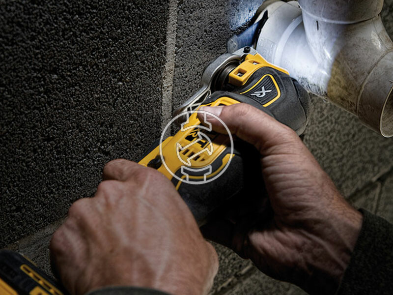 DeWalt DCS356NT-XJ akkus multifunkciós gép rezgő