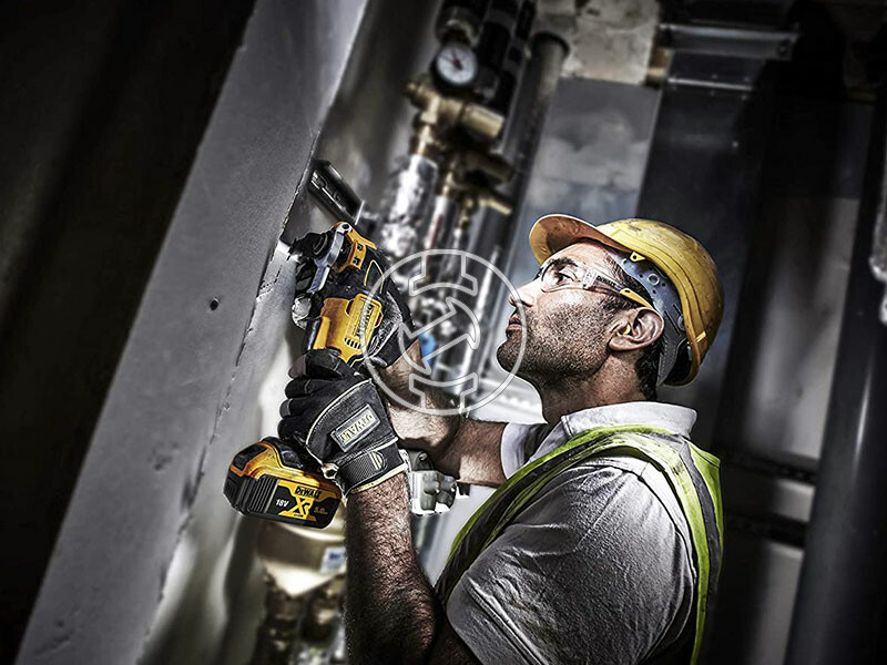 DeWalt DCS356P2-QW akkus multifunkciós gép rezgő