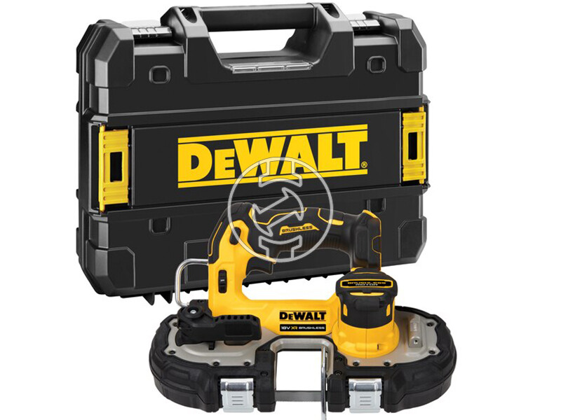 DeWalt DCS377NT-XJ akkus kézi szalagfűrész (akku és töltő nélkül)