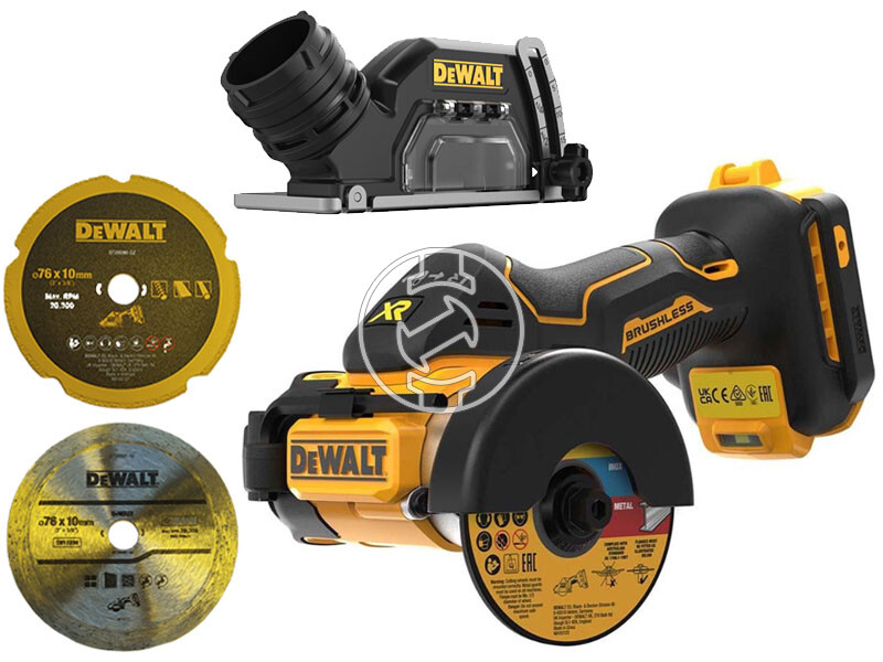 DeWalt DCS438N-XJ 18V akkus sarokcsiszoló