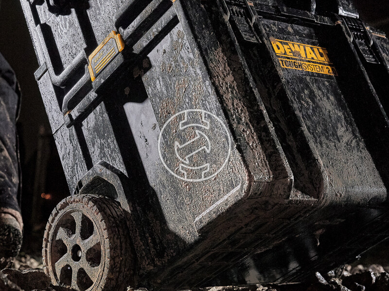 Dewalt DS450 guruló szerszámosláda