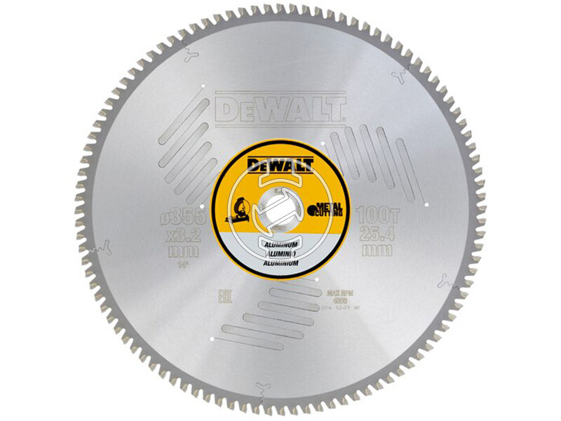 DeWalt DT1917-QZ 355 mm körfűrészlap fémhez