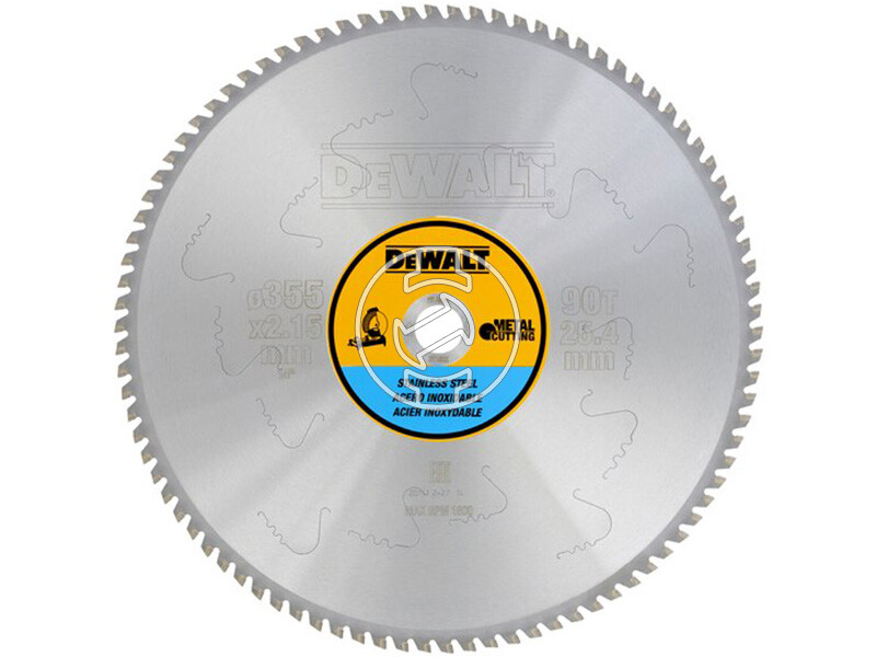 DeWalt DT1922-QZ 355 mm körfűrészlap fémhez