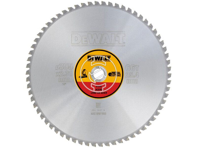 DeWalt DT1926-QZ 355 mm körfűrészlap fémhez