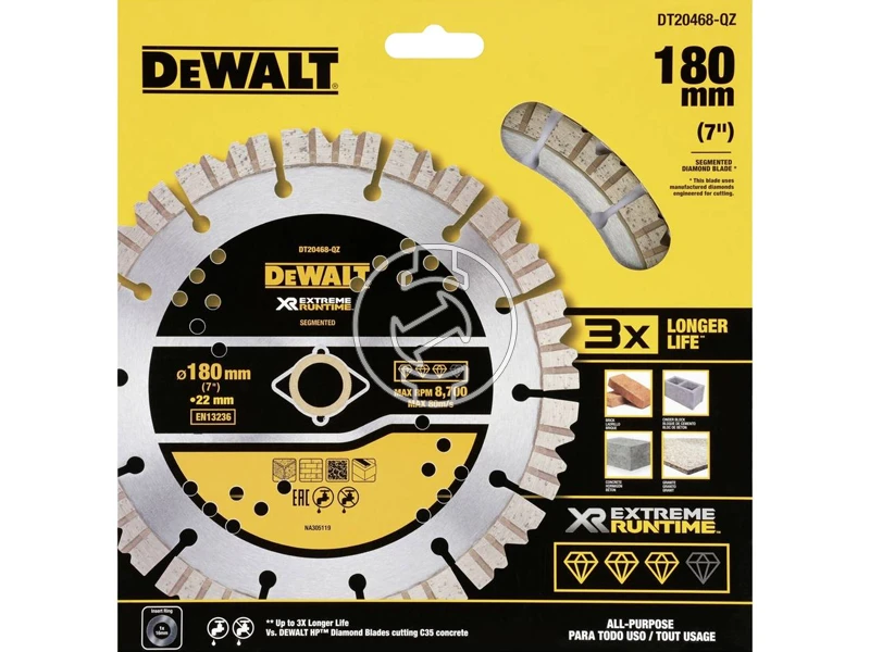 DeWalt DT20468-QZ gyémánt vágótárcsa