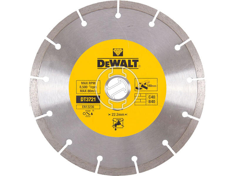 DeWalt DT3721-QZ 180 mm gyémánt vágótárcsa