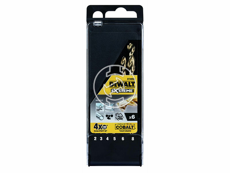 Dewalt DT4956-QZ 6 db-os fémfúrószár készlet