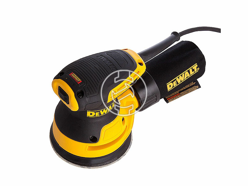 DeWalt DWE6423-QS elektromos excentercsiszoló 230 V | 280 W | 125 mm | 4000 - 11000 RPM | Kartondobozban