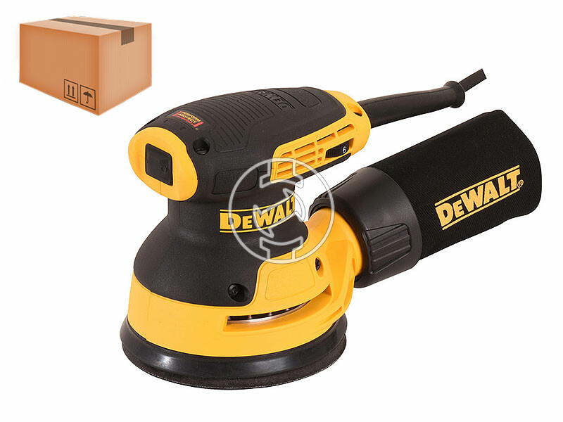 DeWalt DWE6423-QS elektromos excentercsiszoló 230 V | 280 W | 125 mm | 4000 - 11000 RPM | Kartondobozban