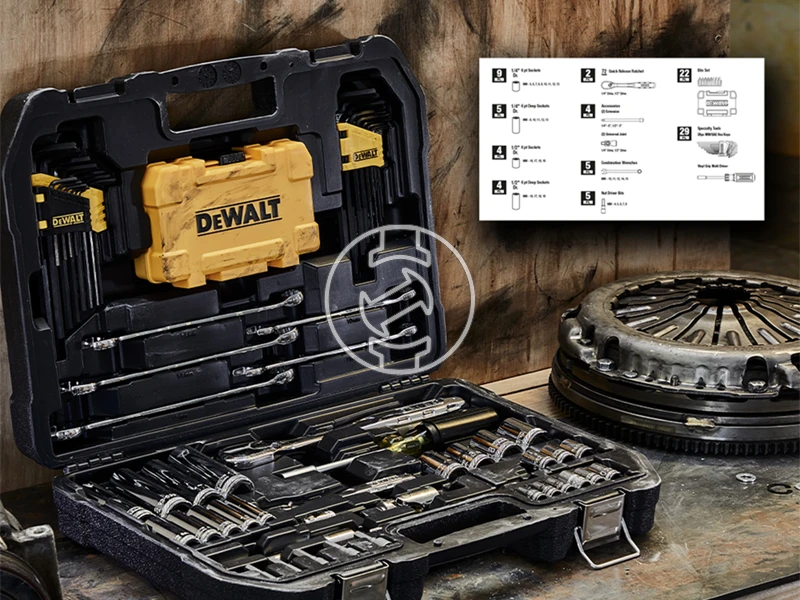 DeWalt DWMT73800-1 szerszám készlet