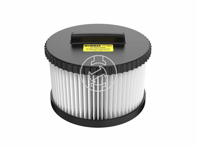 DeWalt DWV9345-XJ redősszűrő porszívóhoz DWV905H-hez