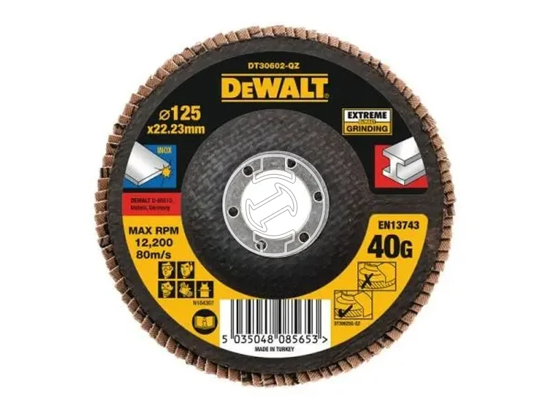 Kép: DeWalt EXTREME Lamellas csiszolokorong 125 mm x 222 mm P40_0.webp