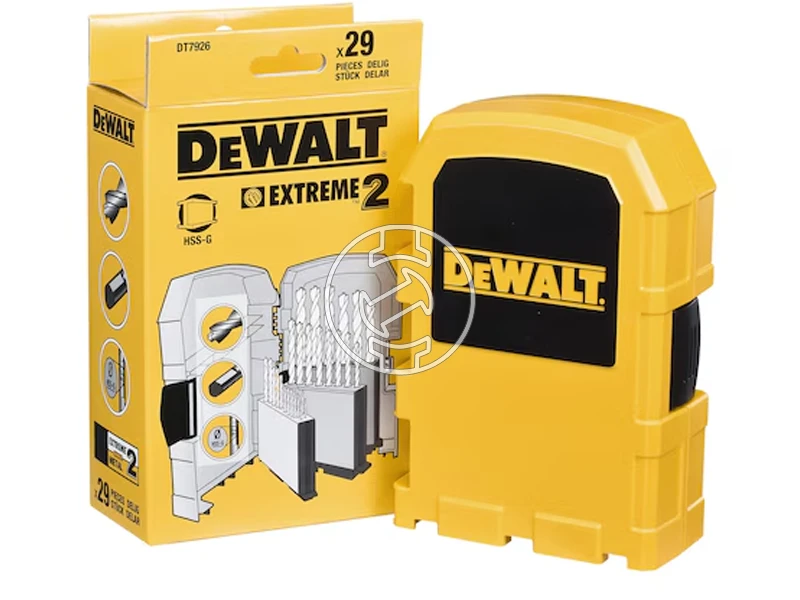 DeWalt EXTREME2 fúrószár készlet 29 db