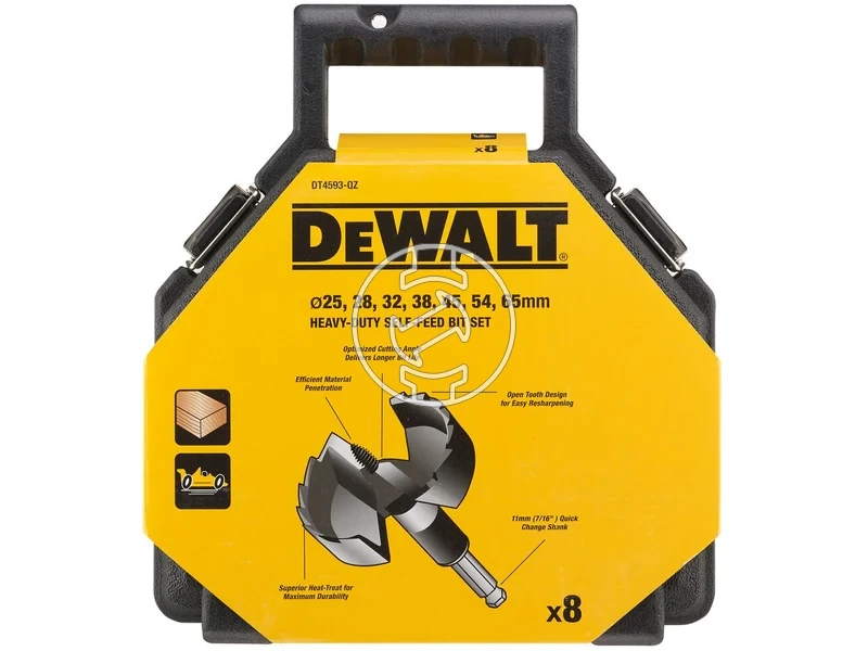 Kép: DeWalt forstner furoszar keszlet 25 - 65 mm 8 reszes_3.webp