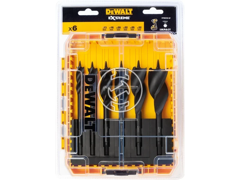 Kép: DeWalt furoszar keszlet 13-32 mm 152 mm 6 reszes.webp
