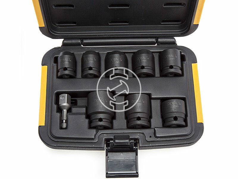 DeWalt gépi dugókulcs készlet 1/2inch 17 db