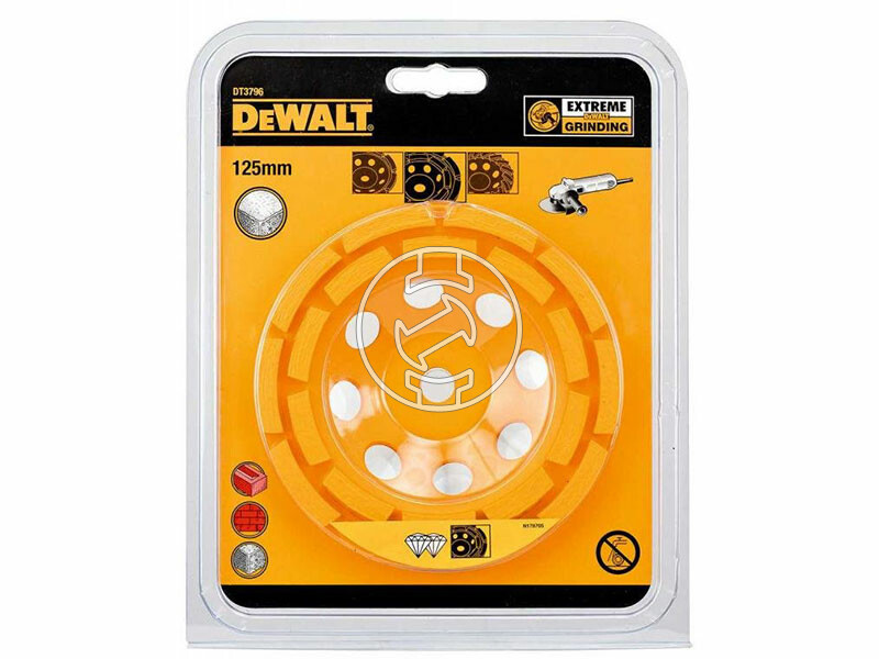 DEWALT Gyémánt csiszolótárcsa kétsoros 125mm (DT3796-QZ)