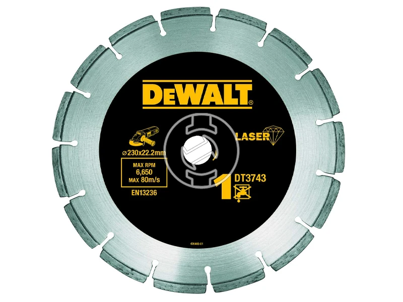 DeWalt gyémánt vágótárcsa 230mm x 22.2mm