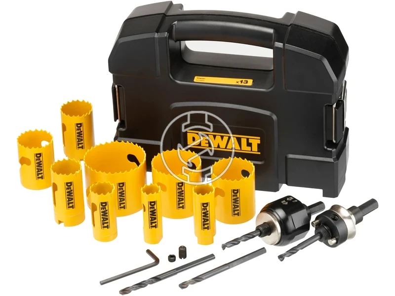Kép: DeWalt korkivago furesz keszlet 13 reszes.webp
