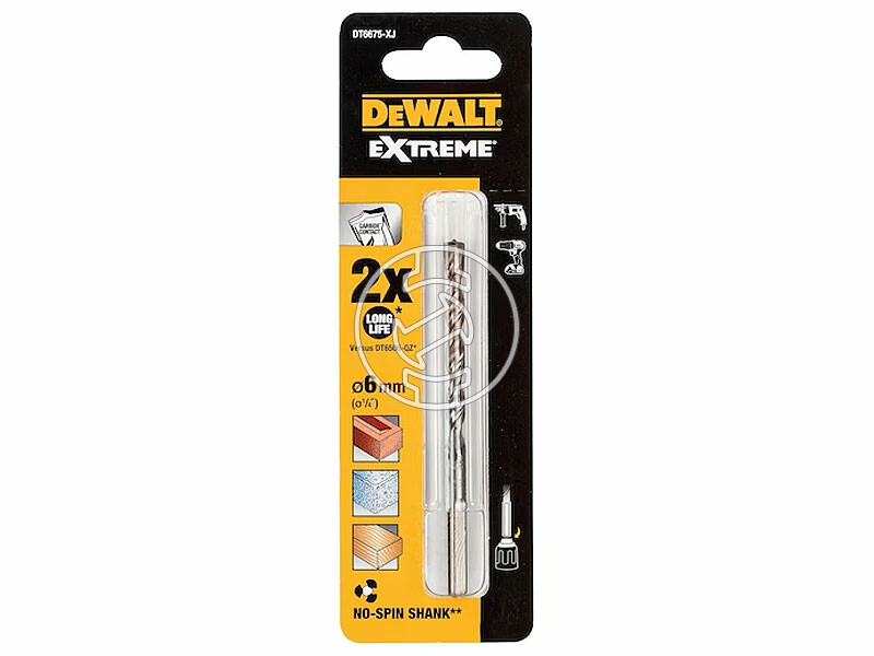 DeWalt kőzetfúrószár 6 x 100 mm